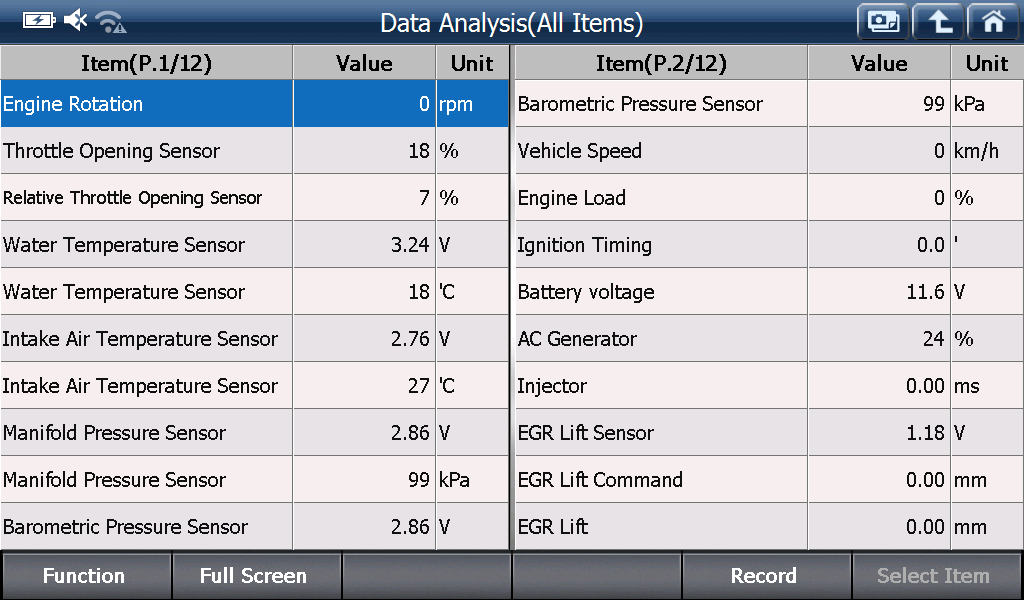 Engine preview